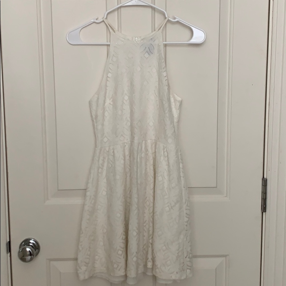 White dress